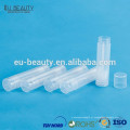 Transparente cosméticos Lip Balm Tube